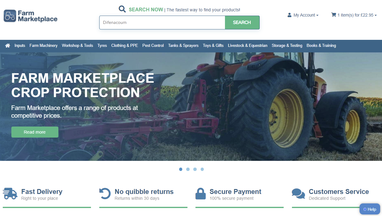 Farm Marketplace CS-Cart Website Redesign | ExtraDigital