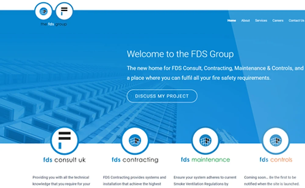 FDS Group website by ExtraDigital
