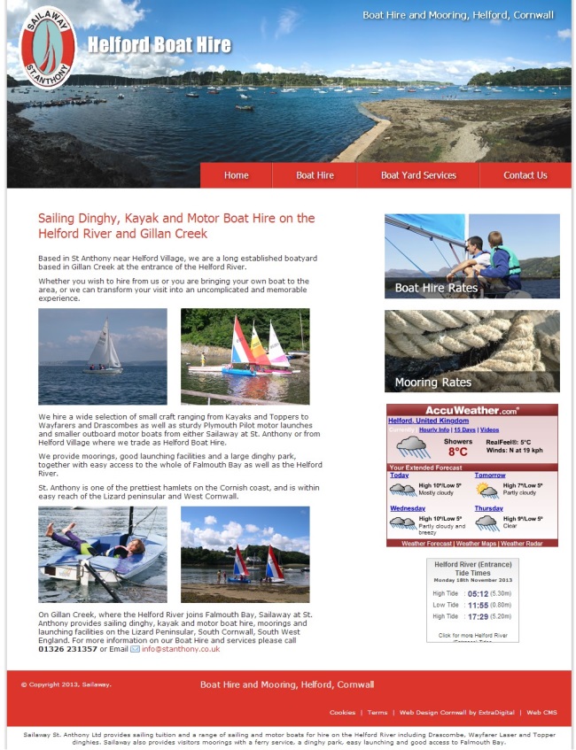 Case Study: Helford Boat Hire