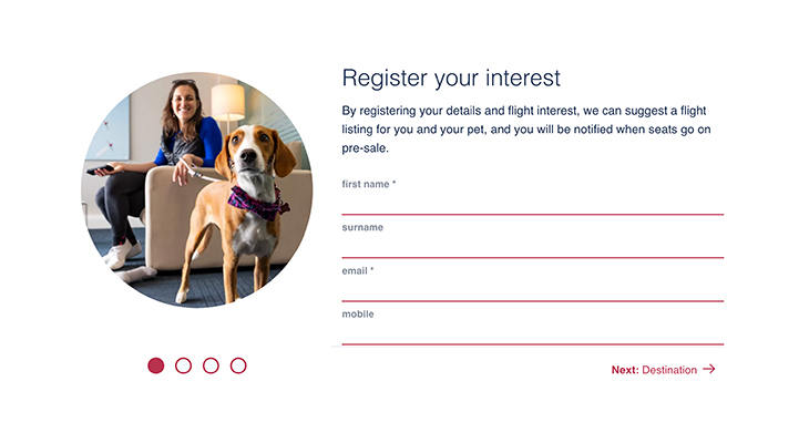 K9 JETS Custom Registration Form