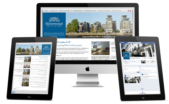 Silverwood London – Online Branding & Website Design